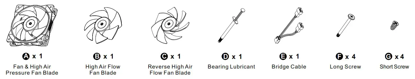 thermaltake SWAFAN GT12 RGB Radiator Fan