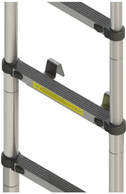 LIPPERT 2021097938 12.5 Foot Ladder