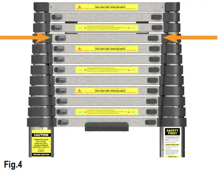 Extending and Retracting the Ladder