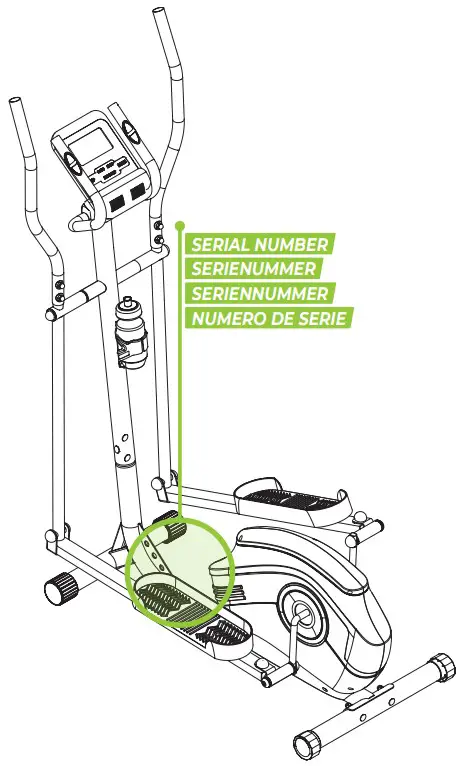 virtufit CTR 1.1 Elliptical Cross Trainer - fig 1