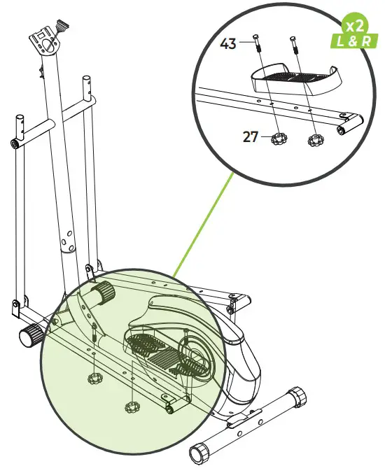virtufit CTR 1.1 Elliptical Cross Trainer - fig 5