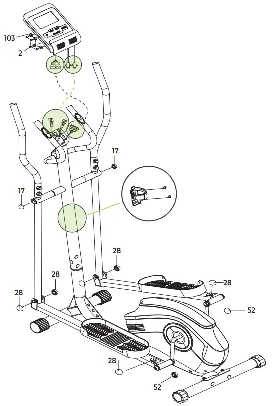 virtufit CTR 1.1 Elliptical Cross Trainer - fig 7