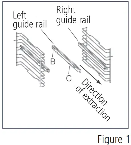 Caple C2402 Sense Single Pyrolytic Oven - telescopic runners