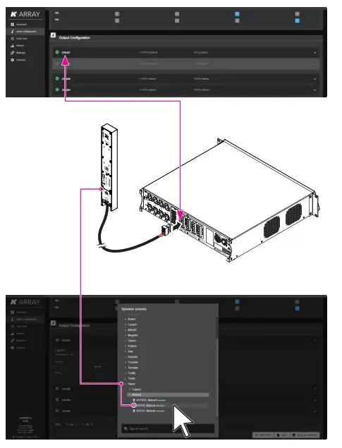 K ARRAY KA208 2RU Digital Processing Multi Channel Amplifiers - fig 29