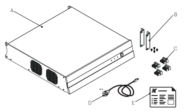 K ARRAY KA208 2RU Digital Processing Multi Channel Amplifiers - fig 3