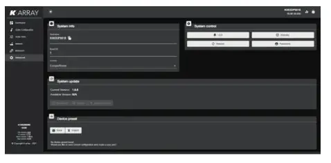 K ARRAY KA208 2RU Digital Processing Multi Channel Amplifiers - fig 34