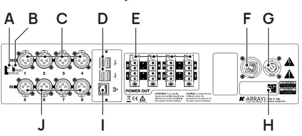 K ARRAY KA208 2RU Digital Processing Multi Channel Amplifiers - fig14