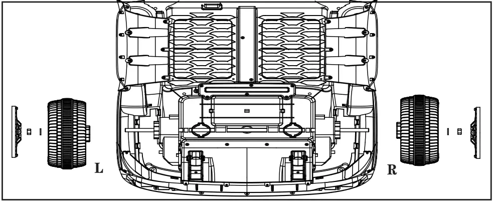 TOYZ MERCEDES W166 Battery Operated Ride On Car - ASSEMBLY INSTRUCTIONS