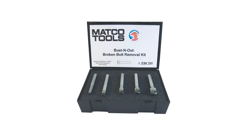 Matco Tools Zbec5 5 Piece Bust In Out Set User Guide Matco Tools Zbec5 5 Piece Bust In Out Set User Guide