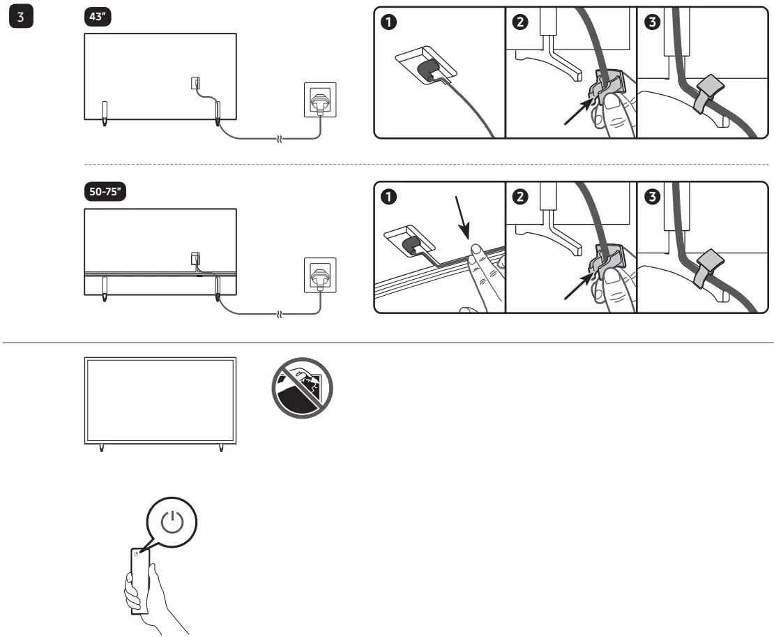 SAMSUNG HAU8000 Series 50 LED Backlit LCD TV - Assembling 3
