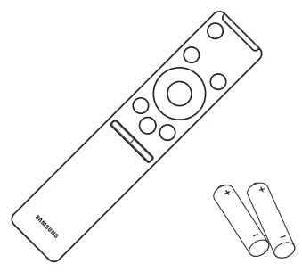 SAMSUNG HAU8000 Series 50 LED Backlit LCD TV - Remote Control