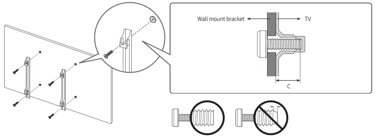 SAMSUNG HAU8000 Series 50 LED Backlit LCD TV - Wall Mount