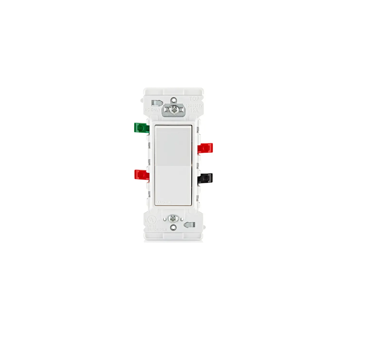 Leviton E5603 Decora Edge 3 Way Switch Instruction Manual