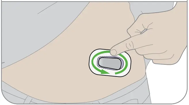 Dexcom G6 Continuous Glucose Monitoring System - Rub around