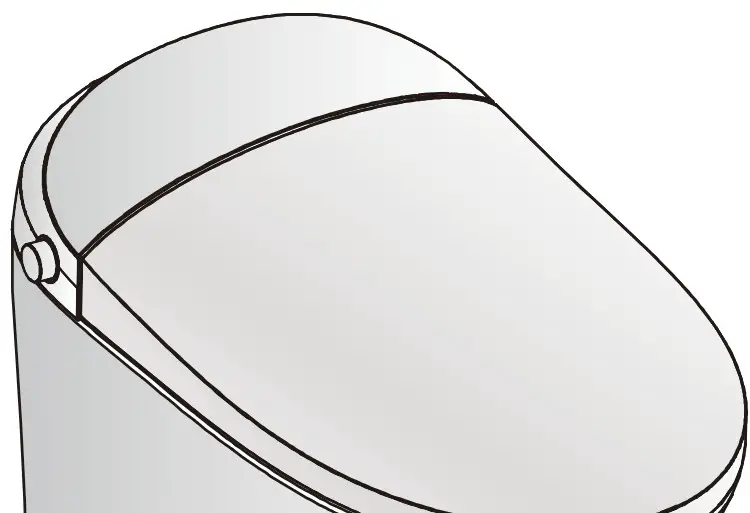 HOROW HR-0020 1 1.27 GPF Elongated Smart Toilet Bidet