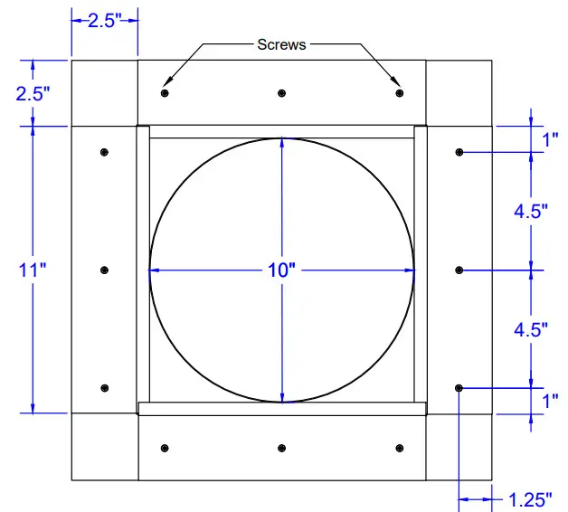 Active Ventilation Products RC-8-H12 Aluminum Roof Curb - Featured Image