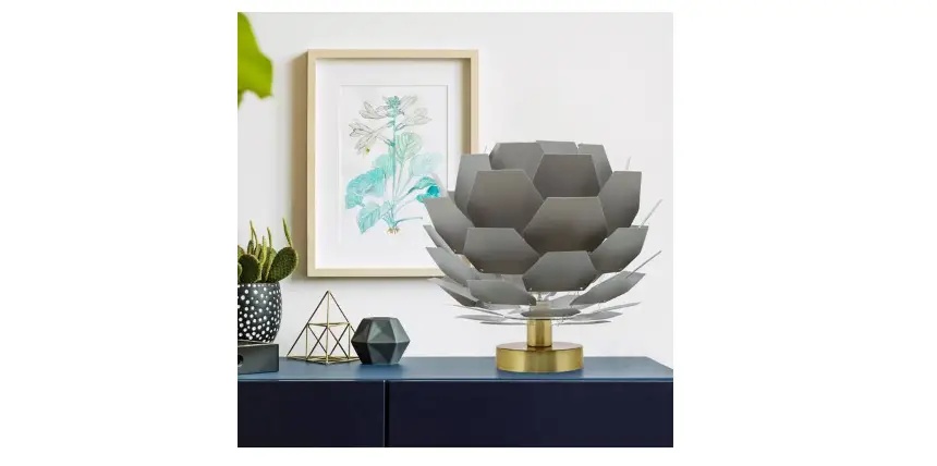 River Of Goods 20887 Sidonie 11 In. Brushed Gold Metal Novelty Table Lamp Instruction Manual