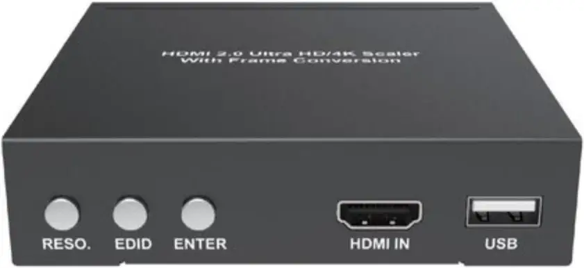 Ultra HD Scaler with Frame Conversion