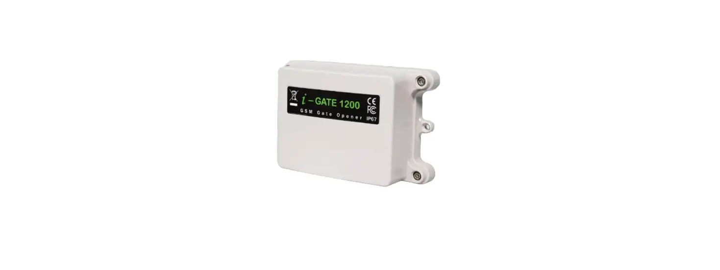 Aes Global Igate-1200-us Gsm Gate Opener Instruction Manual