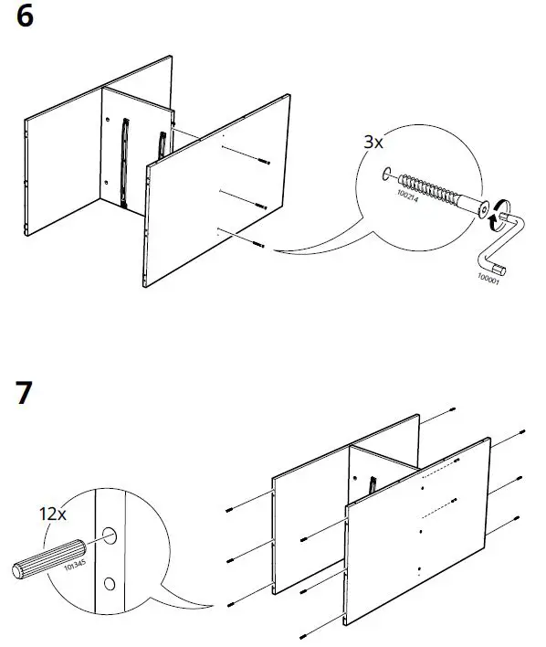 IKEA-AA-2394109-2-VILHATTEN-Wardrobe-with-2-Doors-and-2-Drawers-FIG-10