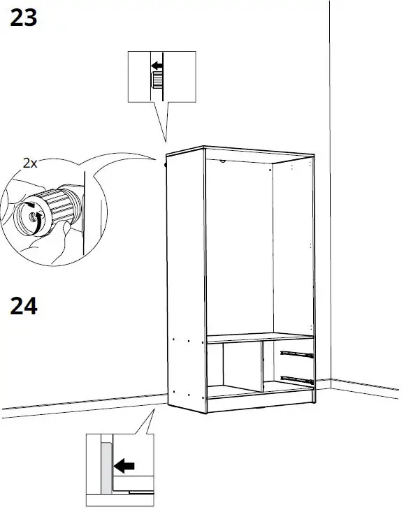 IKEA-AA-2394109-2-VILHATTEN-Wardrobe-with-2-Doors-and-2-Drawers-FIG-19
