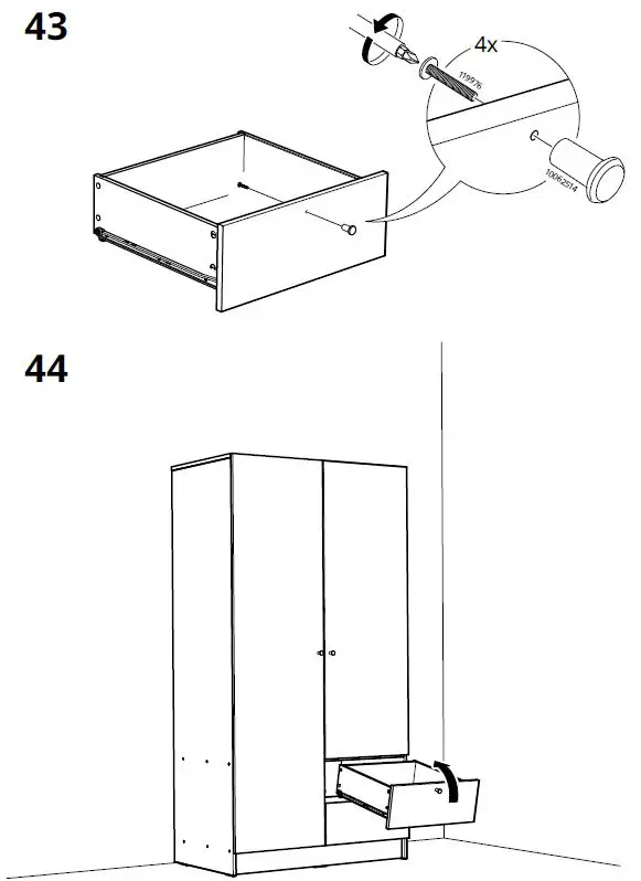IKEA-AA-2394109-2-VILHATTEN-Wardrobe-with-2-Doors-and-2-Drawers-FIG-32