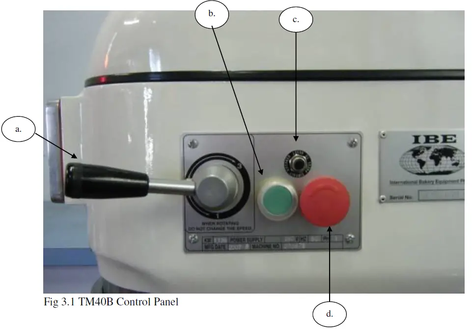 IBE TM40B Planetary Mixer 7