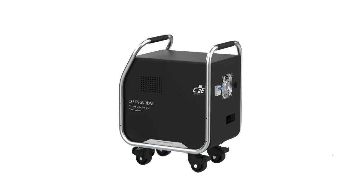 Cfe-pvg2 Portable Solar Off-grid Power System User Manual