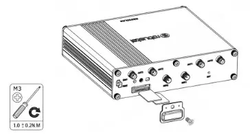 robustel R5020 Lite 5G Industrial Router - SIM Card