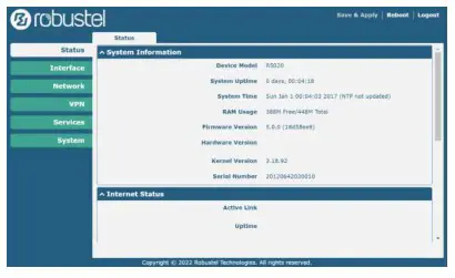 robustel R5020 Lite 5G Industrial Router - displayed, 1