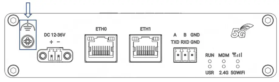 robustel R5020 Lite 5G Industrial Router - electromagnetic
