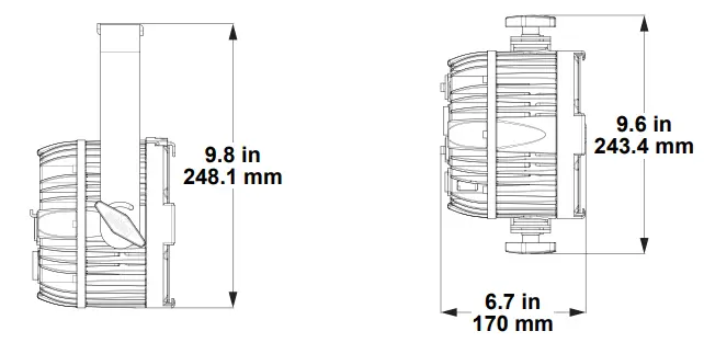CHAUVET COLORDASHPARH7XIP RGB LED Par Lighting - fig 2