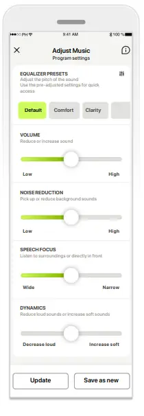 myPhonak App - app 10