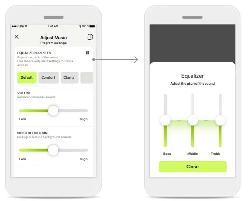 myPhonak App - app 11