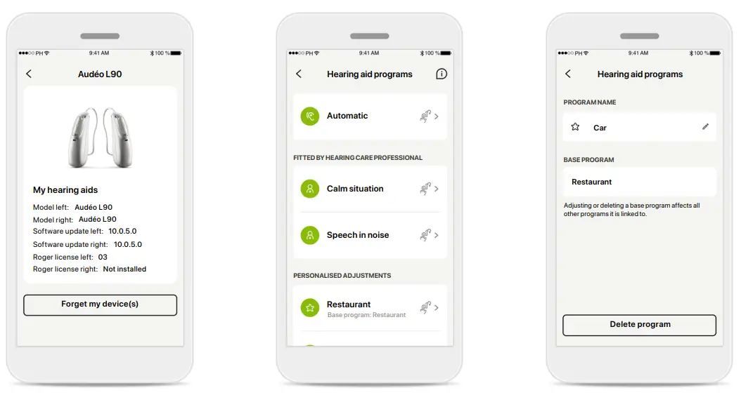 myPhonak App - app 25