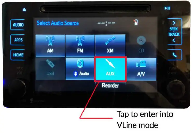 GROM VLine TENVL2 Auto Infotainment System - Selecting