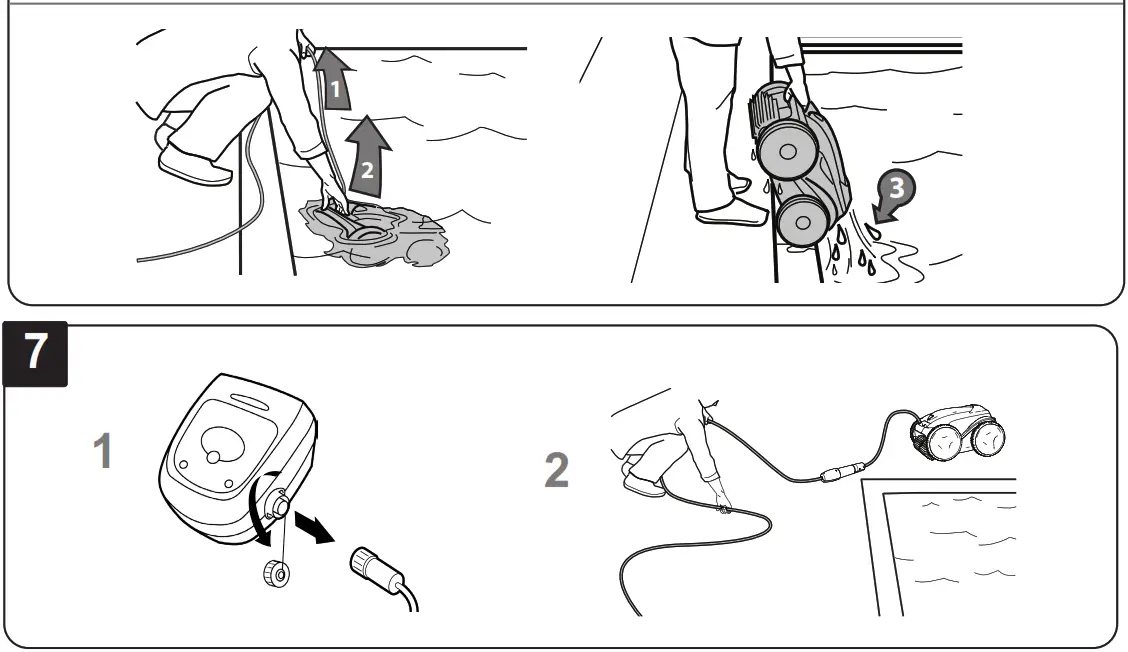 ZODIAC Vortex 2WD OV 3500 Pool Cleaning Robot - Surface 15