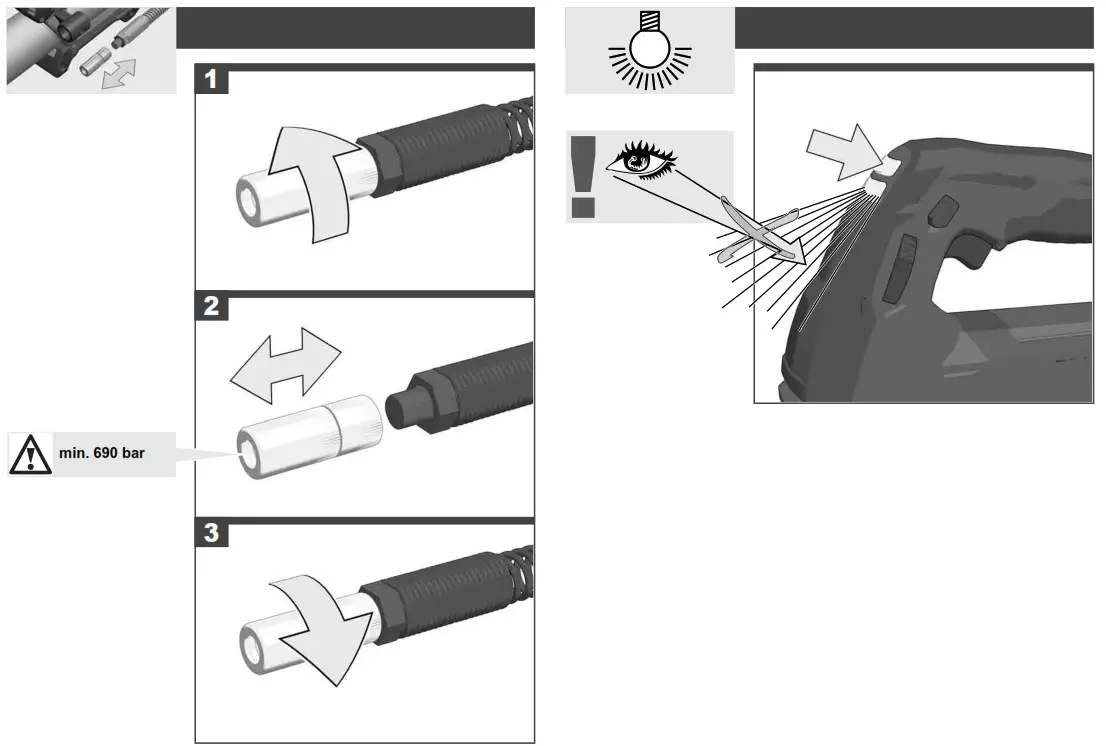 Milwaukee 4933440493 M18 GG Battery Grease Gun - fig10