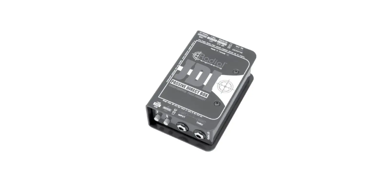 Radial Engineering Jdi Passive Direct Box User Guide