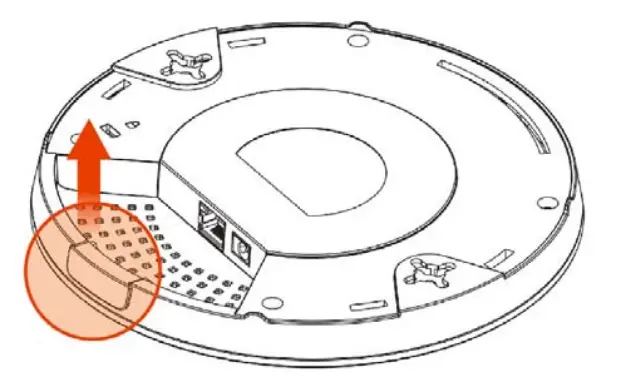 DrayTek VigorAP 912C 802.11ac Ceiling Mount AP - Hardware