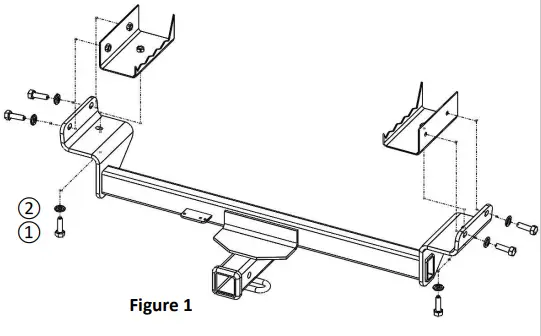 HORIZON GLOBAL 76509 Class 3 Trailer Hitch 2 Inch Receiver - Representative Vehicle Photo4