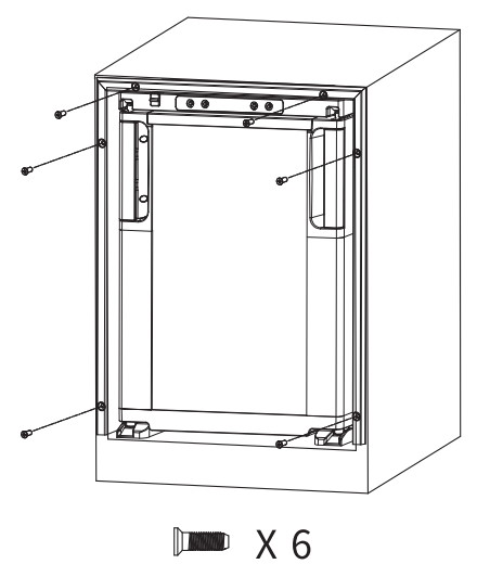 BODEGA R50 12 Volt RV Refrigerator - diagram 6