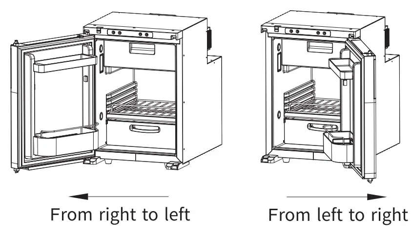 BODEGA R50 12 Volt RV Refrigerator - diagram 8