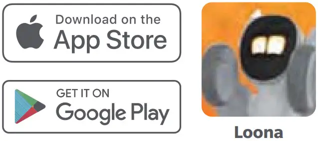 Loona KY004LN01 Smart Toy Robot - Loona App