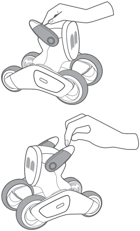 Loona KY004LN01 Smart Toy Robot - Sense of touch