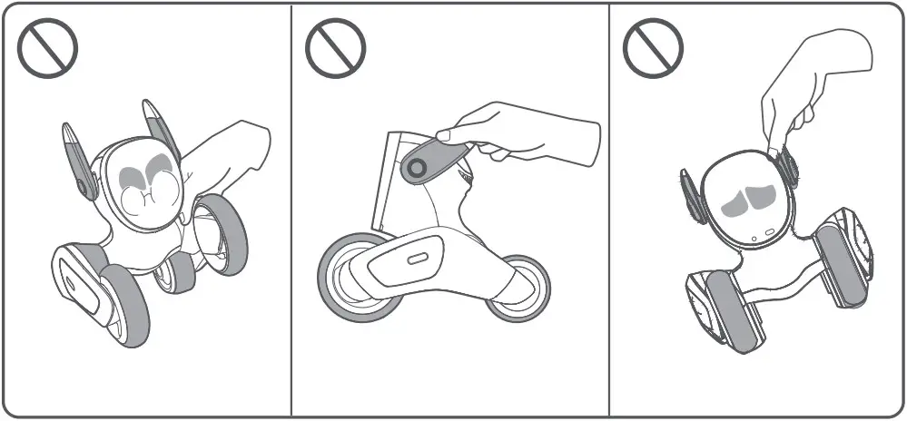 Loona KY004LN01 Smart Toy Robot - avoid injury