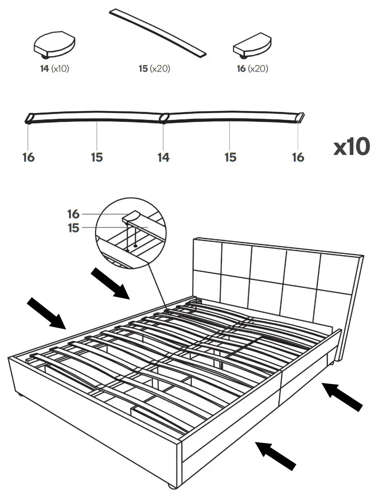 OVELA OVTHEODRDGA Theodore Storage Bed - fig 17