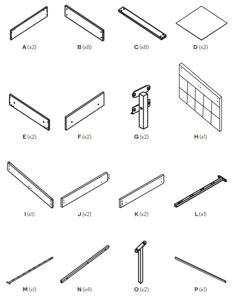 OVELA OVTHEODRDGA Theodore Storage Bed - fig