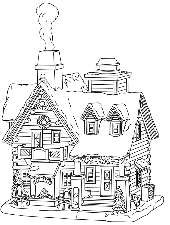 LEMAX 05698 Thicket Falls Cabin -