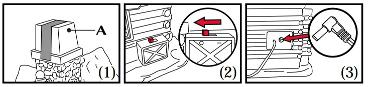 LEMAX 05698 Thicket Falls Cabin - Falls1